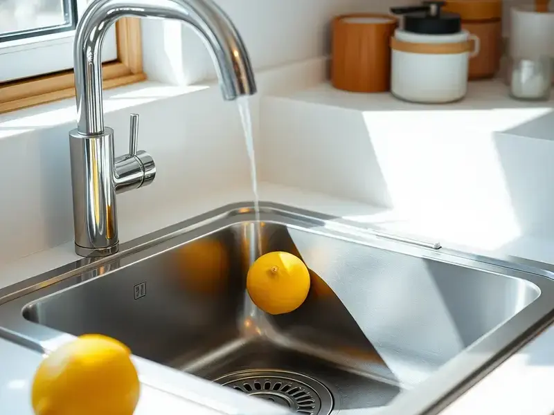 台所の排水管メンテナンス