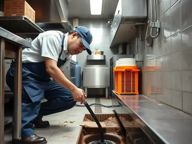 名古屋市内の商業施設排水管メンテナンス