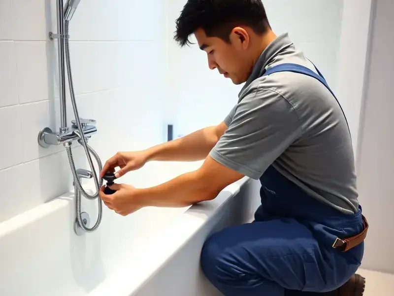 浴室排水管修理